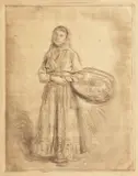Nicolae Vermont, Florăreasă, acvaforte