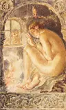 în iatac by Ignat Bednarik, acuarelă pe hârtie, sold May 2018