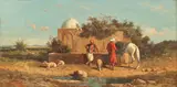 Alphonse Lévy, Popas, 1883, ulei pe lemn