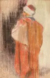 Francisc Șirato, Turc la Balcic, pastel pe hârtie
