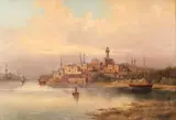 R. Vitalis, Cornul de Aur, ulei pe pânză