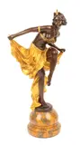Dansatoare by prima jumătate a sec. Xx Școală Italiană, bronz, sold May 2018