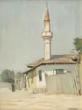 Constantin Artachino, Uliță dobrogeană, ulei pe pânză