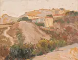 Samuel Mützner, Zi de vară la Balcic, ulei pe carton