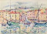 Nicolae Dărăscu, Bărci la Saint Tropez