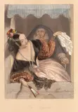 John Henry Robinson, "Semnalul", gravură după William Dyce, provine din colecţia Dimitrie I. Ghica, gravură acuarelată