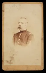 Franz Duschek, Fotografie ilustrându-l pe generalul Dimitrie Kretzulescu, jumătatea sec. XIX, provine din colecţia scriitorului Ion Ghica