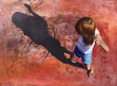 Francisc Chiuariu, Circle Theory, 2012,2013, ulei pe pânză
