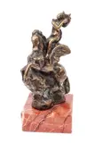 Orfeu by Ion Irimescu, bronz, offered Apr 2018
