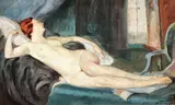 Nicolae Furduescu, Nud pe divan