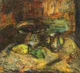 Rudolf Schweitzer–Cumpăna, Natură statică cu vase și pere