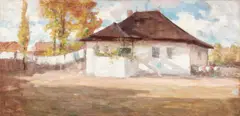 Nicolae Grigorescu, Casa pictorului de la Câmpina, 1895-1900, ulei pe pânză