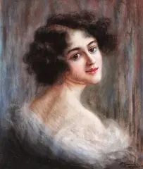 Nicolae Grimani, Eleganţă, 1919, pastel pe hârtie