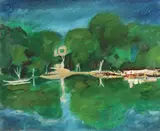 Vasile Popescu, Parcul băilor din Buziaș