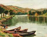 Paul Scorţescu, Plutași pe Dordogne