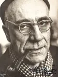 W Millo, Fotografie reprezentându-l pe Henri Catargi, cu autograful pictorului, 1958