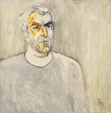 Autoportret by Constantin Piliuță, 1982, ulei pe pânză, offered Mar 2018