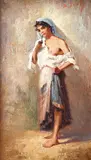 Dimitrie Serafim, Fumătoarea de pipă