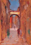 Francisc Gall, Stradă în Roma