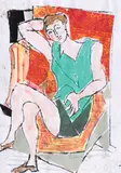 Alma Redlinger, Bluza verde
