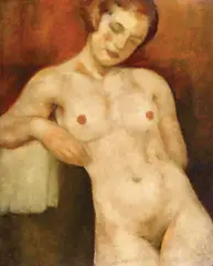 Intimitate by Petre Remus Troteanu, ulei pe carton, sold Feb 2018