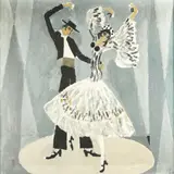 Dans spaniol by Constantin Piliuță, ulei pe pânză, sold Feb 2018