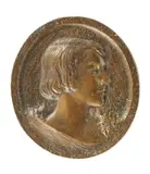 Iosif Fekete, Profil de tânără, 1926, bronz