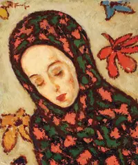 Nicolae Tonitza, Primăvară, 1924-1925, ulei pe carton