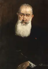 Eustațiu Stoenescu, Portretul lui Dimitrie Burillianu, guvernator B.N.R. între 1927-1931, ulei pe pânză
