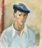 Iosif Iser, Marseillez, 1936, guaşă pe hârtie