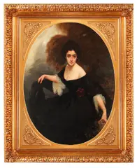 Eustațiu Stoenescu, Portretul pianistei Cella Delavrancea, 1915-1916, ulei pe pânză