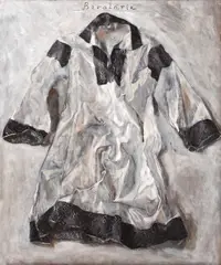 Cămaşă by Constantin Flondor, 1983, ulei pe pânză, sold Jan 2018