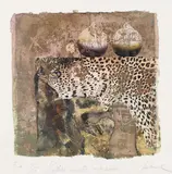 Wanda Mihuleac, Nature morte africaine, 1998, Chine collé