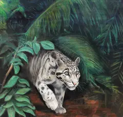 Carmen Belean, Selfportrait, 2017, ulei pe pânză