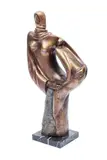 Maternitate by Ion Irimescu, bronz, sold Jan 2018