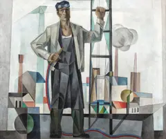 Spiru Chintilă, Eroul clasei muncitoare, 1969, ulei pe pânză