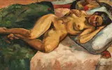 Gheorghe G. Vânătoru, Nud pe divan