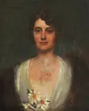 George Demetrescu-Mirea, Portretul Lysei Smărăndescu (soția arhitectului Paul Smărăndescu), 1925, ulei pe pânză