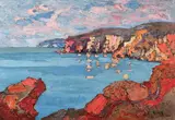 Gheorghe Urumoff-Caliacra, Coasta de Argint, ulei pe carton