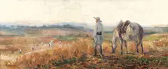 Arthur Verona, Munca câmpului, 1907-1910, ulei pe pânză