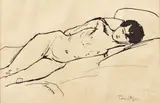 Nicolae Tonitza, Nud pe divan
