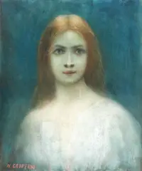 Nicolae Gropeanu, Lumina lunii, pastel pe pânză