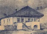 Coca Cretzoiu Rădulescu, Culă muntenească, creioane colorate pe hârtie