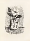 Flori în vas, no. 6 by Pablo Picasso, 1947, litografie, sold Nov 2017