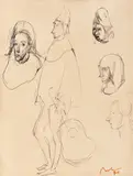 Corneliu Baba, Studiu pentru arlechin