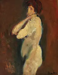 Nud by Corneliu Baba, ulei pe carton, offered Nov 2017
