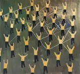 Radu Comşa, Time Out, 2009, ulei pe pânză