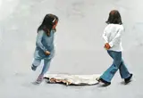 Dragoș Burlacu, The Neverending Game, 2011, ulei pe pânză
