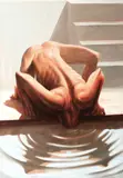 Ciprian Udrescu, Our Handsome Self, 2016, acrilic pe pânză