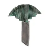 Pasăre în zbor by Gheorghe Iliescu-Călineşti, bronz, sold Nov 2017